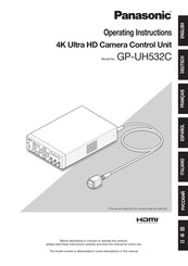 Panasonic GP-UH532C Manual De Instrucciones