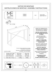 MARCKERIC 17347 Instrucciones De Montaje