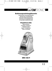 Clatronic MRC 528 P Instrucciones De Servicio/Garantía