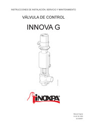 iNOXPA INNOVA G Instrucciones De Instalación, Servicio Y Mantenimiento