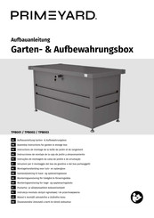 PRIMEYARD TPB001 Instrucciones De Montaje