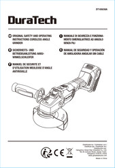 Duratech DT105038A Manual De Seguridad Y Operacion