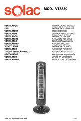 SOLAC VT8830 Instrucciones De Uso