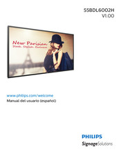 Philips Signage Solutions 55BDL6002H/75 Manual Del Usuario