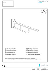 Pressalit Care VALUE R110000 Instrucciones De Montaje