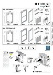 Farfisa Mycom 1MCPDAB4 Instrucciones De Instalación