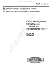 AGA Marvel Outdoor MO24RAS Instrucciones De Instalación, Operación Y Mantenimiento