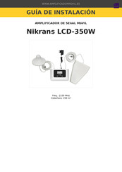 Nikrans LCD-350W Guia De Instalacion