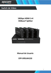 Epcom PROAUDIO EPP-SPB14H150 Manual De Usuario