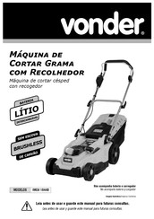 vonder 60.04.184.400 Manual De Instrucciones