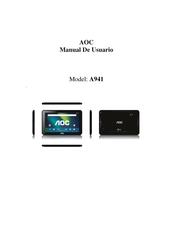 AOC A941 Manual De Usuario