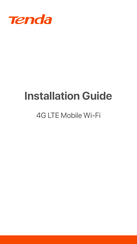 Tenda 4G180 Guia De Instalacion