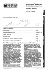 Delta T13420-SOS-CDN Instrucciones Para La Instalación