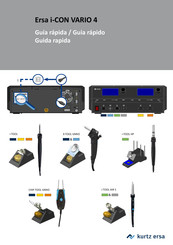 Kurtz Ersa i-CON VARIO 4 Guía Rápida