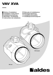 aldes VAV XVA Instrucción De Instalación