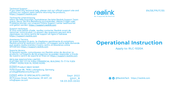 Reolink RLC-1020A Guia De Inicio Rapido