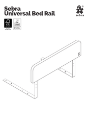 sebra Universal Bed Rail Instrucciones