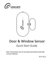 Loocam Door & Window Sensor Guia De Inicio Rapido