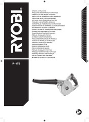 Ryobi R18TB-0 Traducción De Las Instrucciones Originales