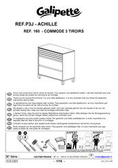 Galipette ACHILLE P3J Instrucciones De Montaje