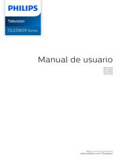 Philips 48OLED809 Manual De Usuario