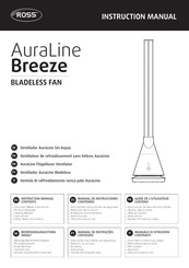 Ross AuraLine Breeze Manual De Instrucciones