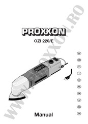 Proxxon OZI 220/E Manual