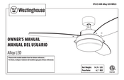 Westinghouse WH23 Manual Del Usuario