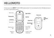 Motorola MOTO VU204 Manual