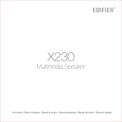 EDIFIER X230 Manual De Usuario