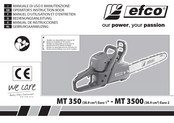 Efco MT 350 Manual De Instrucciones