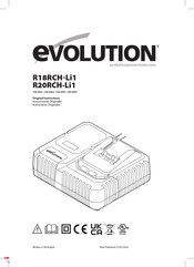 Evolution 108-0001 Instrucciones Originales