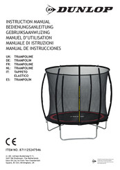 Dunlop 871125247546 Manual De Instrucciones