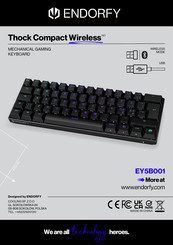 ENDORFY Thock Compact Wireless NO Manual Del Usuario