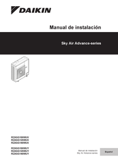 Daikin Sky Air Advance RZASG100MUY Manual De Instalación