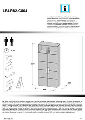 Forte LBLR82-C804 Instrucciones De Montaje