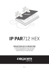 Algam Lighting IP PAR1212 HEX Manual Del Usuario