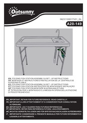 Outsunny A20-149 Instrucciones De Montaje