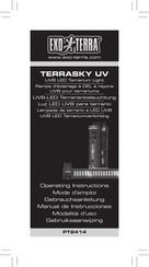 Exo Terra TERRASKY UV Manual De Instrucciones