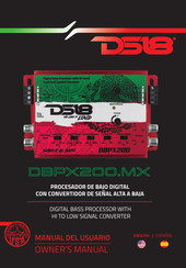 DS18 DBPX200.MX Manual Del Usuario