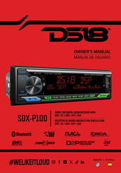 DS18 SDX-P100 Manual De Usuario