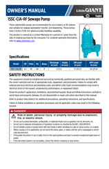 Little Giant 15SC-CIA-RF Manual Del Usuario