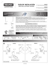 Helvex B-062-S Guia De Instalacion