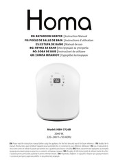 Homa HBH-7720B Manual De Uso