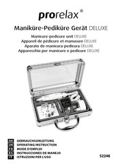 Prorelax DELUXE 52248 Instrucciones De Manejo