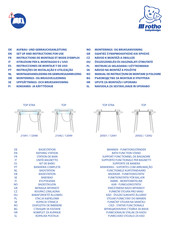 Rotho 21042/12049 Instrucciones De Montaje Y De Uso