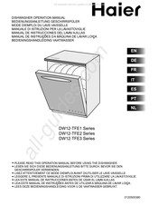 Haier DW12-TFE3 Serie Manual De Instrucciones