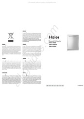 Haier DW12-CFE S Manual Del Usuario