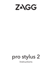 Zagg pro stylus 2 Instrucciones