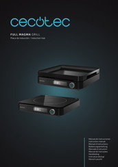 cecotec FULL MAGMA GRILL Manual De Instrucciones